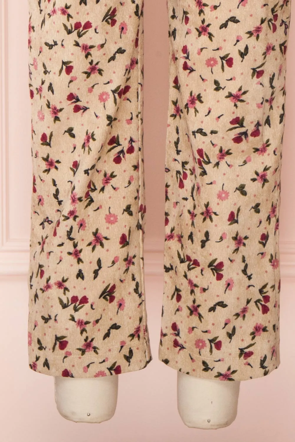 Acaste | Floral Denim Overalls