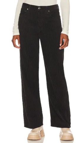 AGOLDE Low Slung Baggy in Black