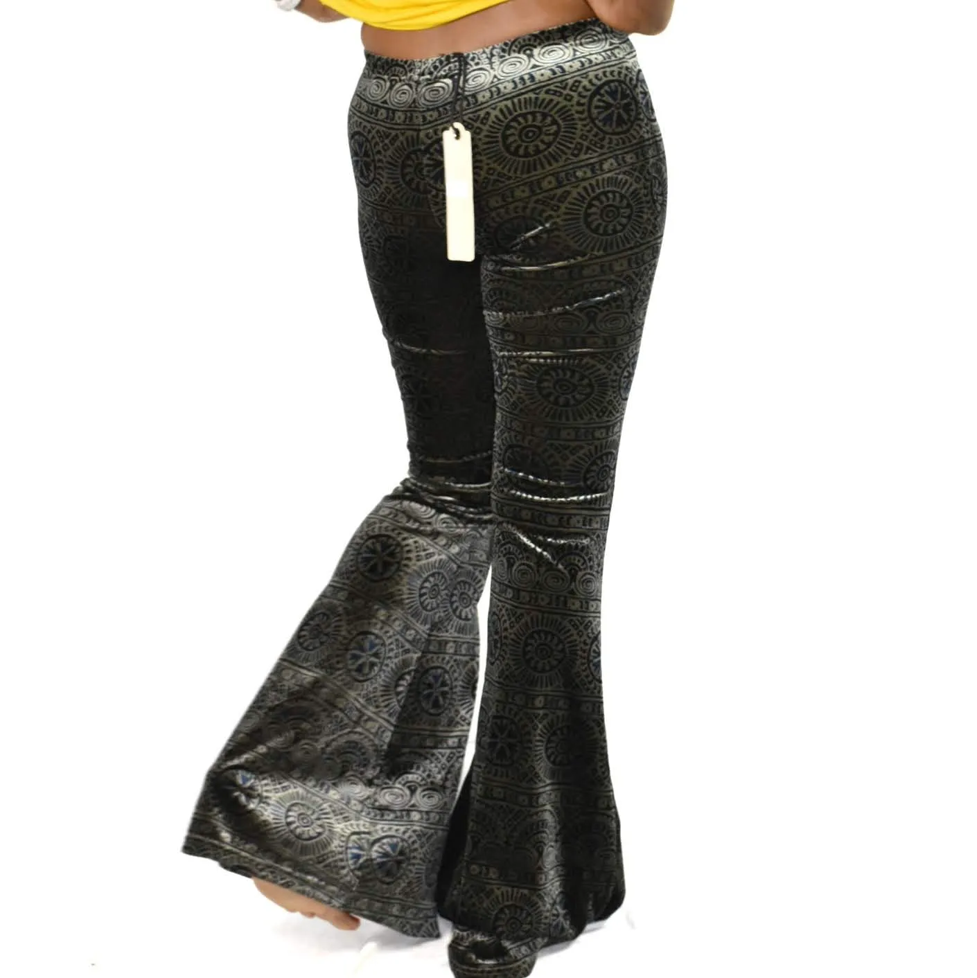 Anama Velvet Flare Pants Size Small