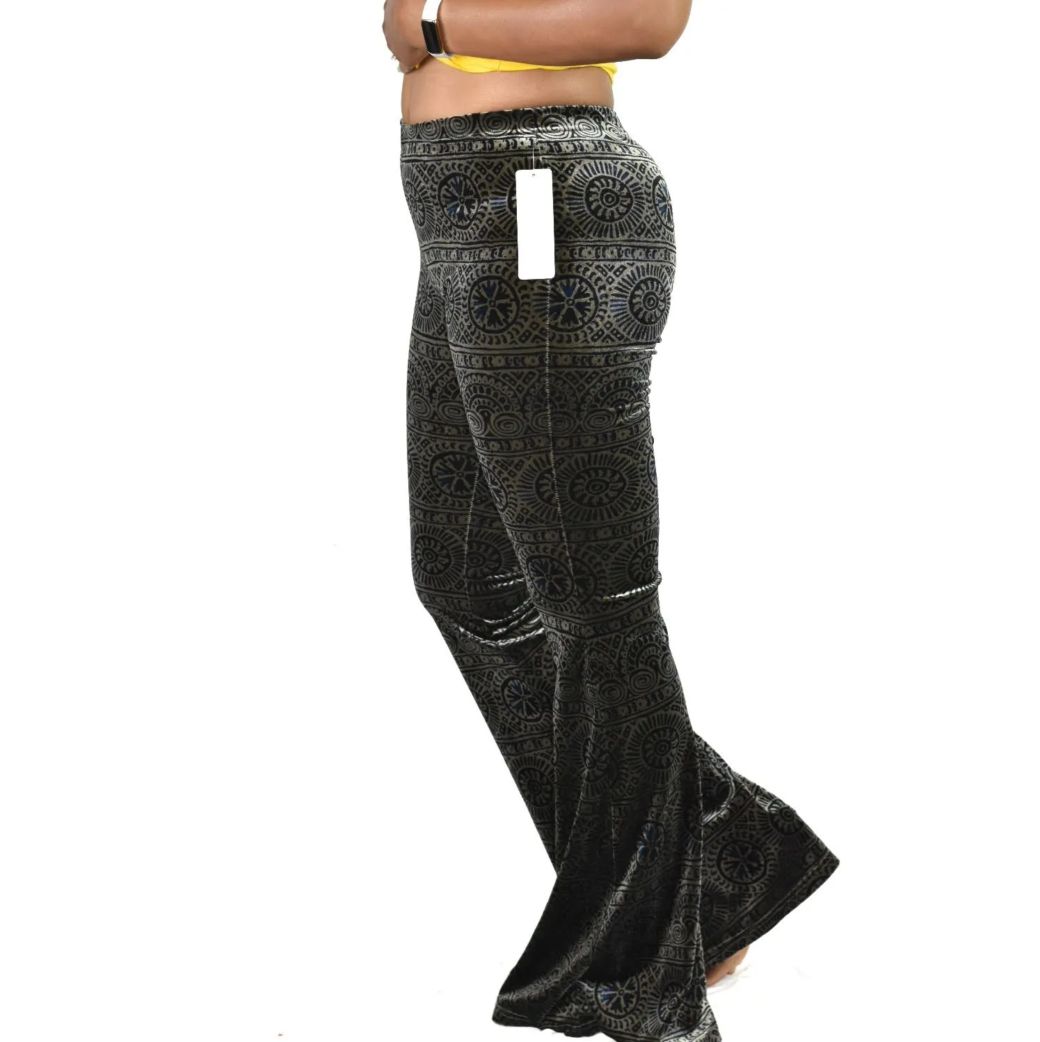 Anama Velvet Flare Pants Size Small