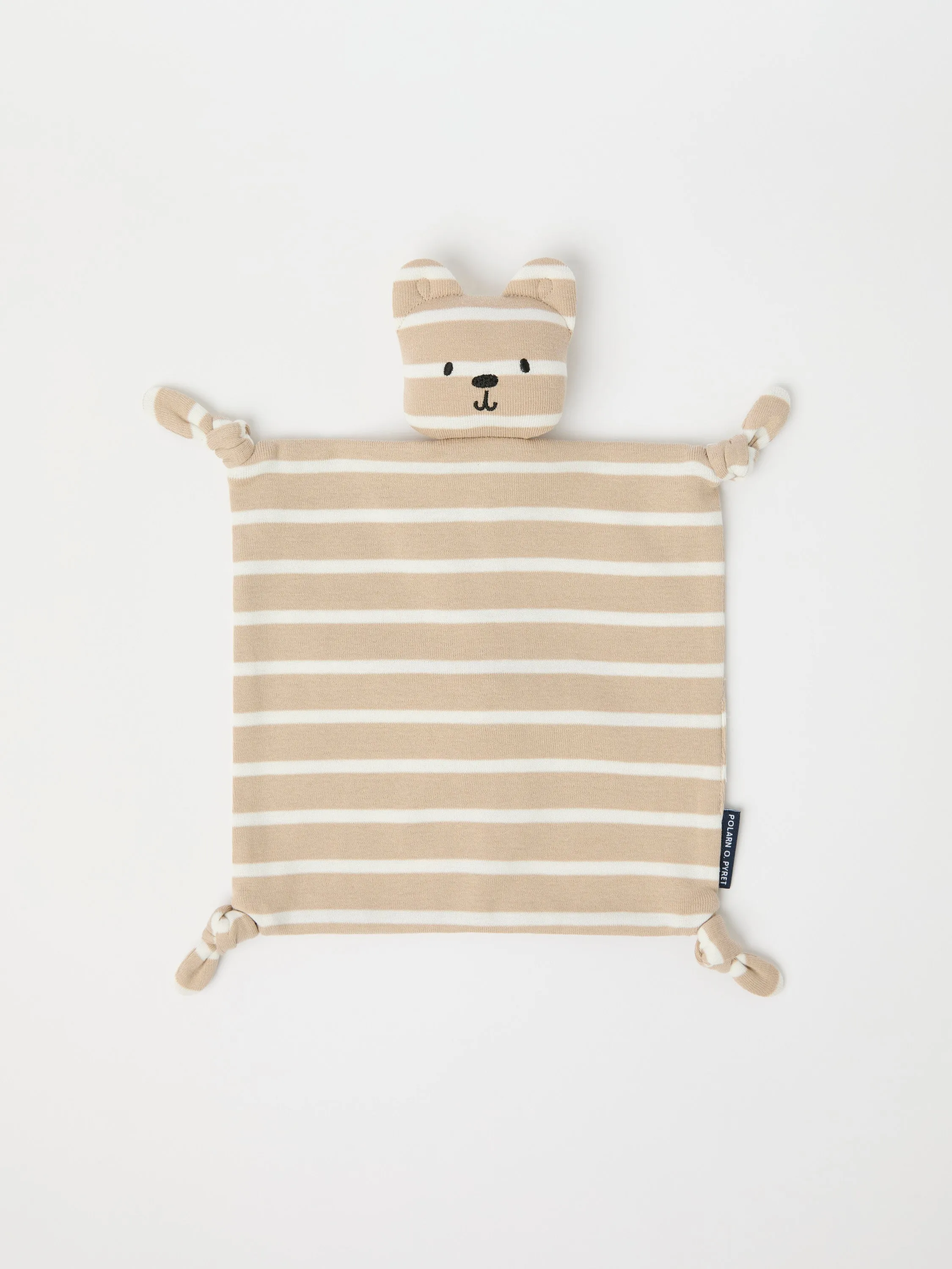 Bear Print Baby Comforter