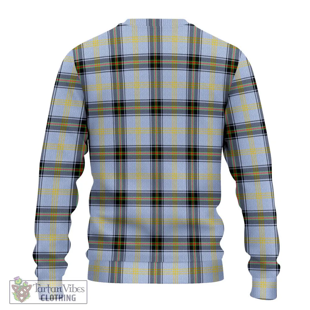 Bell Tartan Ugly Sweater with Family Crest DNA In Me Style