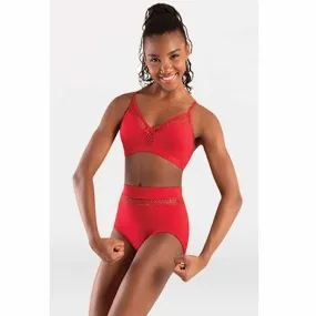 Body Wrappers P1162 Girls Tiler Peck Open Mesh Camisole Bra