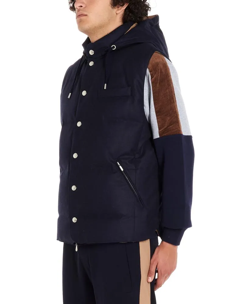 Brunello Cucinelli Hooded Down-Padded Gilet