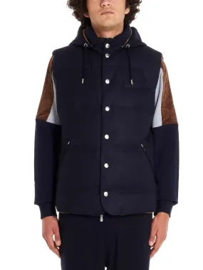 Brunello Cucinelli Hooded Down-Padded Gilet