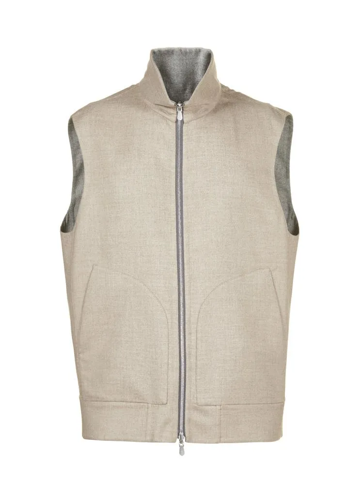 Brunello Cucinelli  Zip Up Gilet