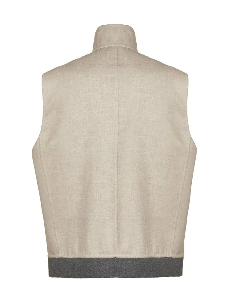 Brunello Cucinelli  Zip Up Gilet