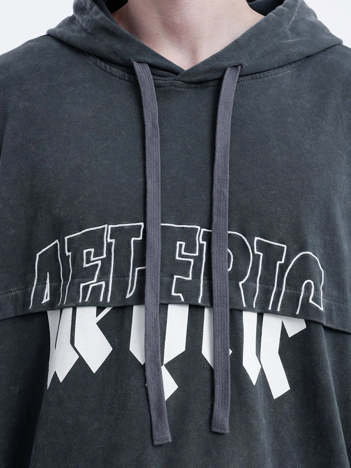 City of Love Vintage Patchwork Hoodie