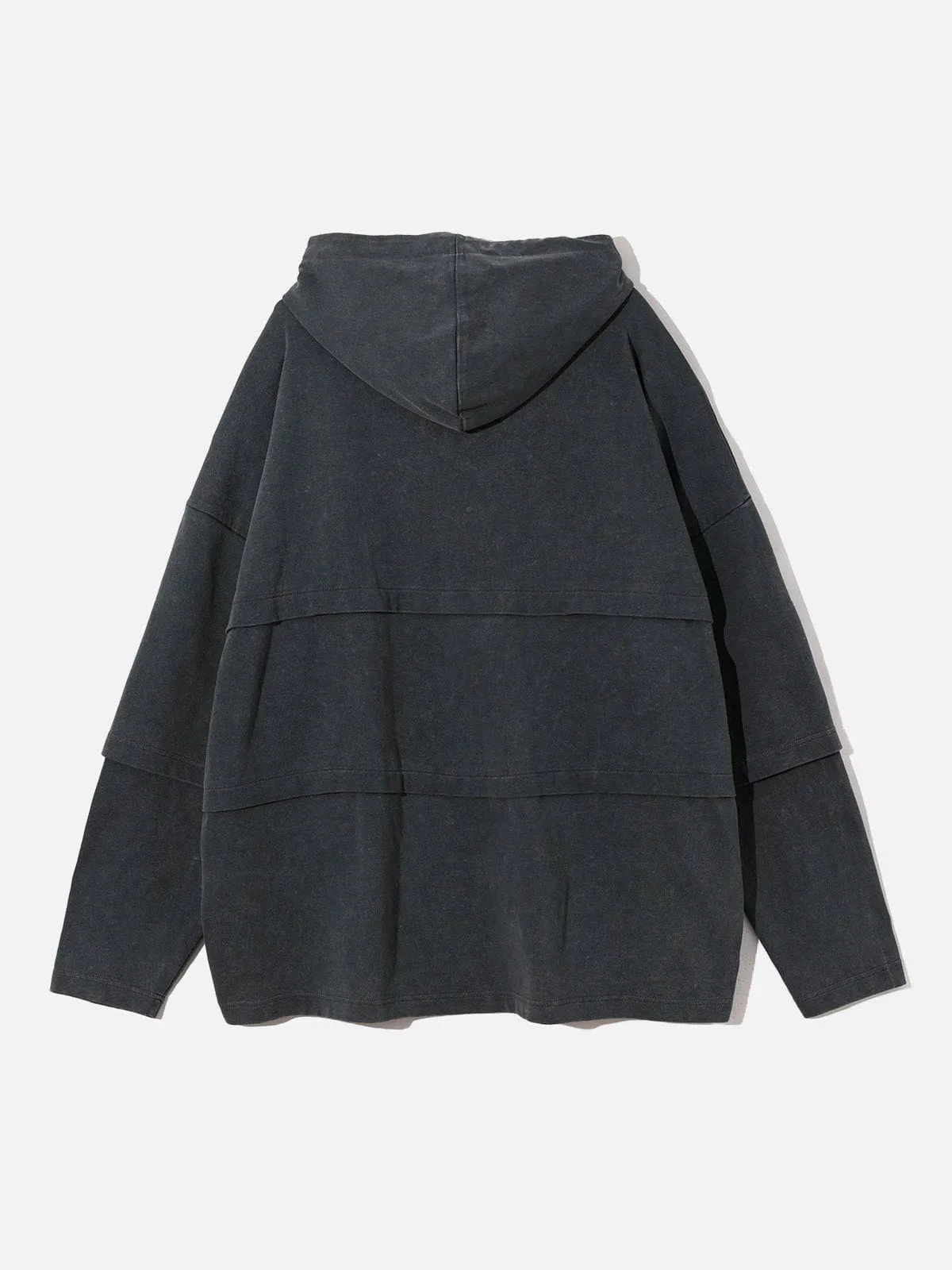 City of Love Vintage Patchwork Hoodie