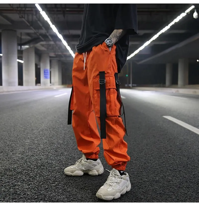 Elastic Waist Cargo Pants