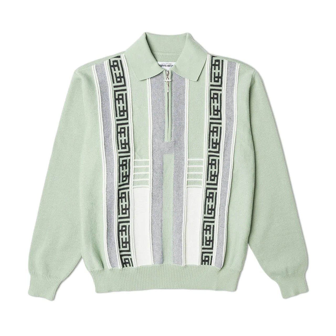 fucking awesome polo sweater (teal)