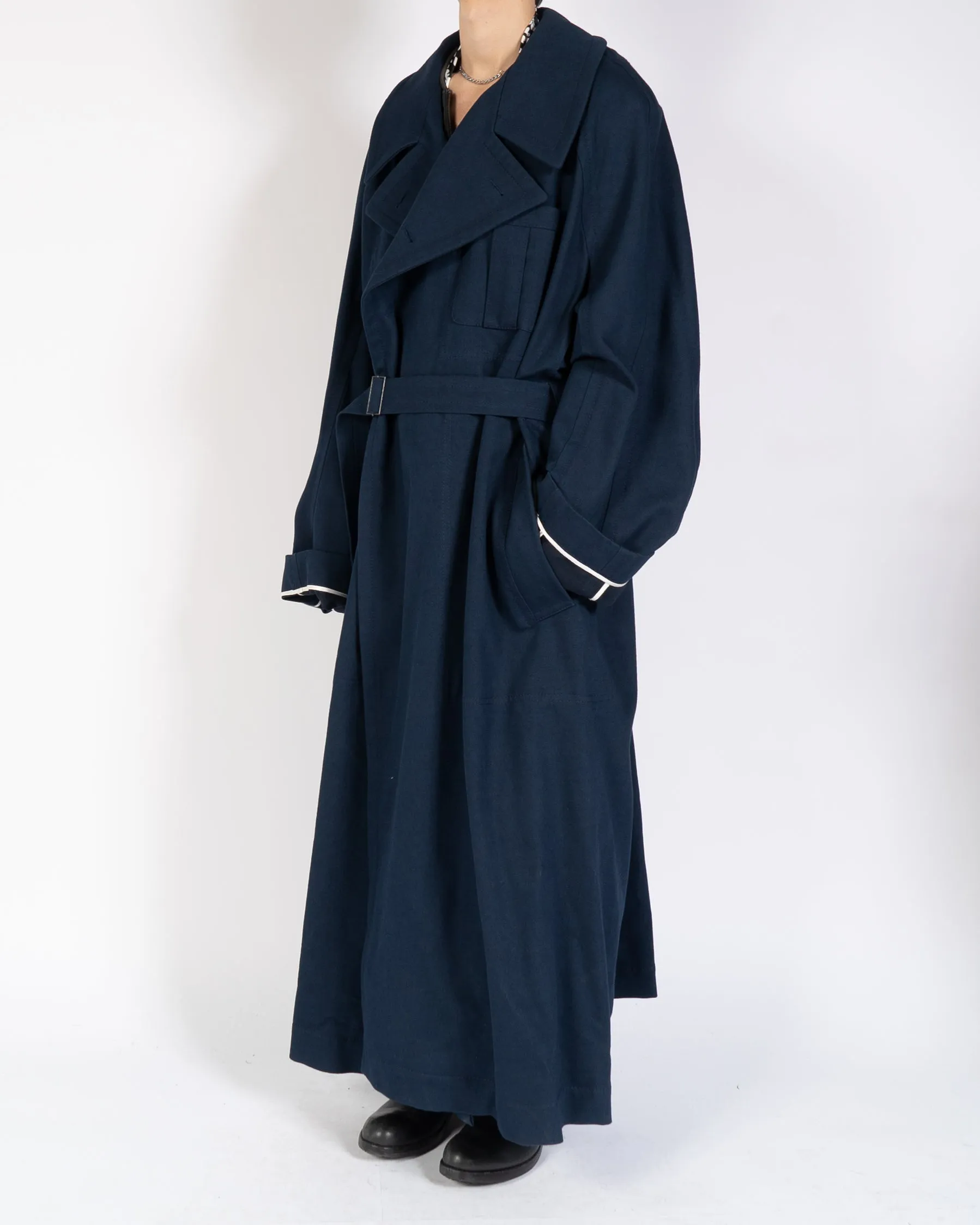 FW17 Blue Huge Overcoat 1 of 1 Sample