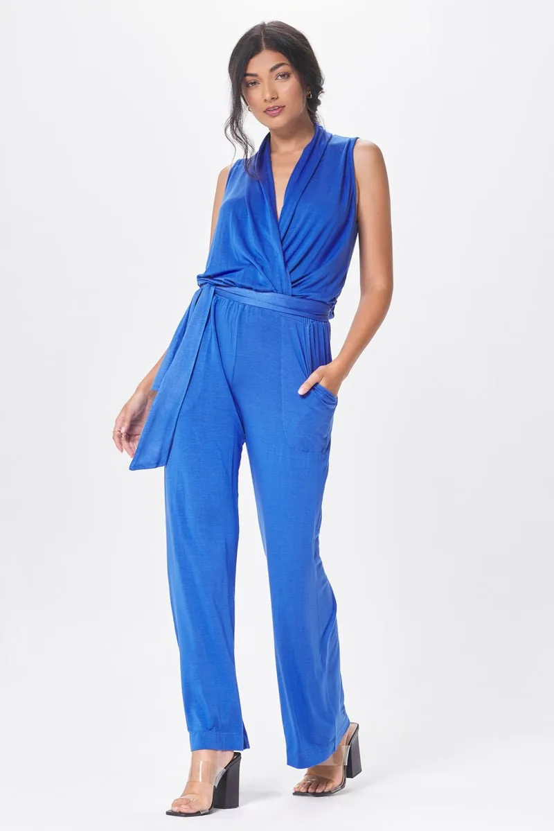 HAVEN WRAP FRONT WIDE LEG JUMPSUIT🌿