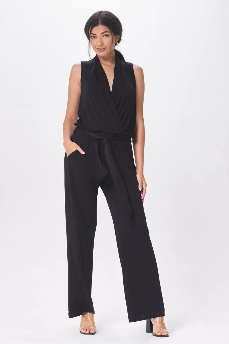 HAVEN WRAP FRONT WIDE LEG JUMPSUIT🌿