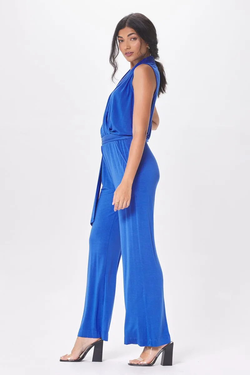 HAVEN WRAP FRONT WIDE LEG JUMPSUIT🌿