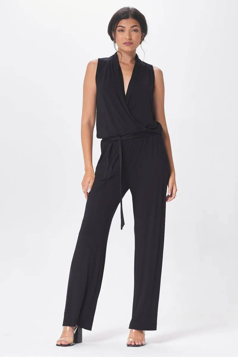 HAVEN WRAP FRONT WIDE LEG JUMPSUIT🌿
