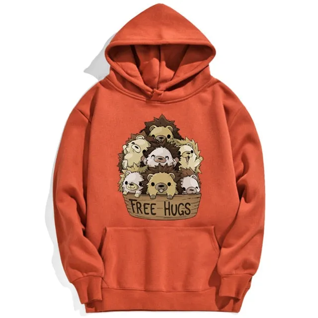 Hedgehog Hugs Hoodie