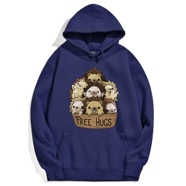Hedgehog Hugs Hoodie