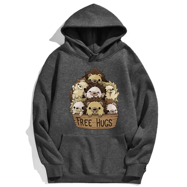 Hedgehog Hugs Hoodie