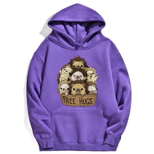 Hedgehog Hugs Hoodie