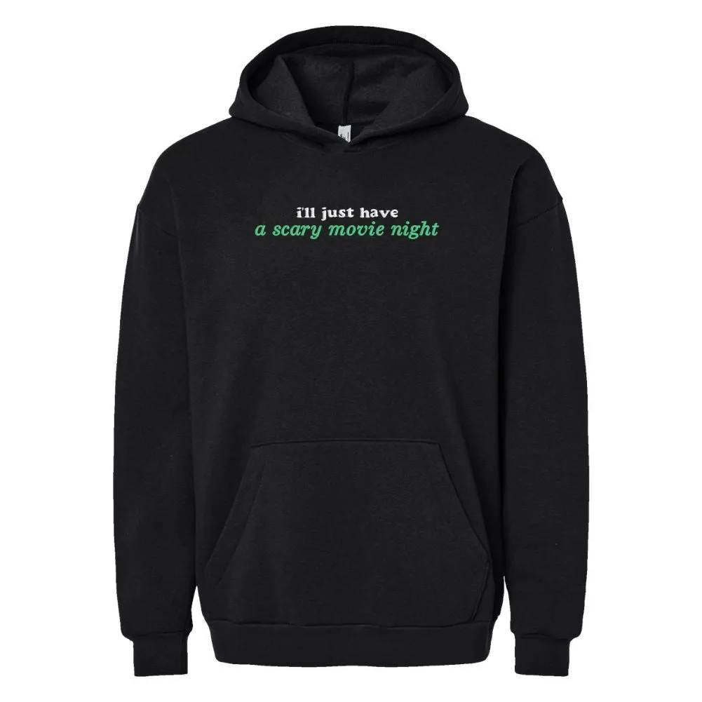 'I'll Just Have A Scary Movie Night' Hangout Hoodie