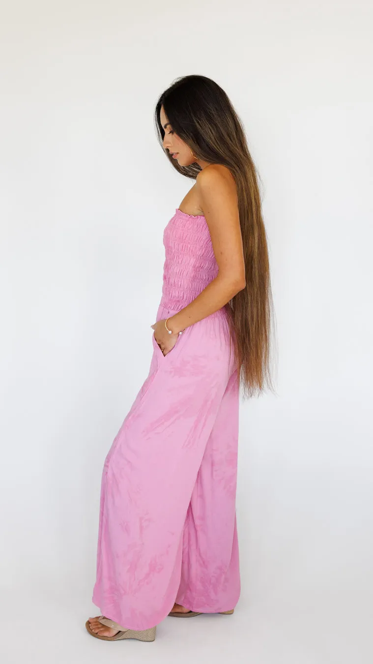 Lawai Jumpsuit / Murky Light Magenta