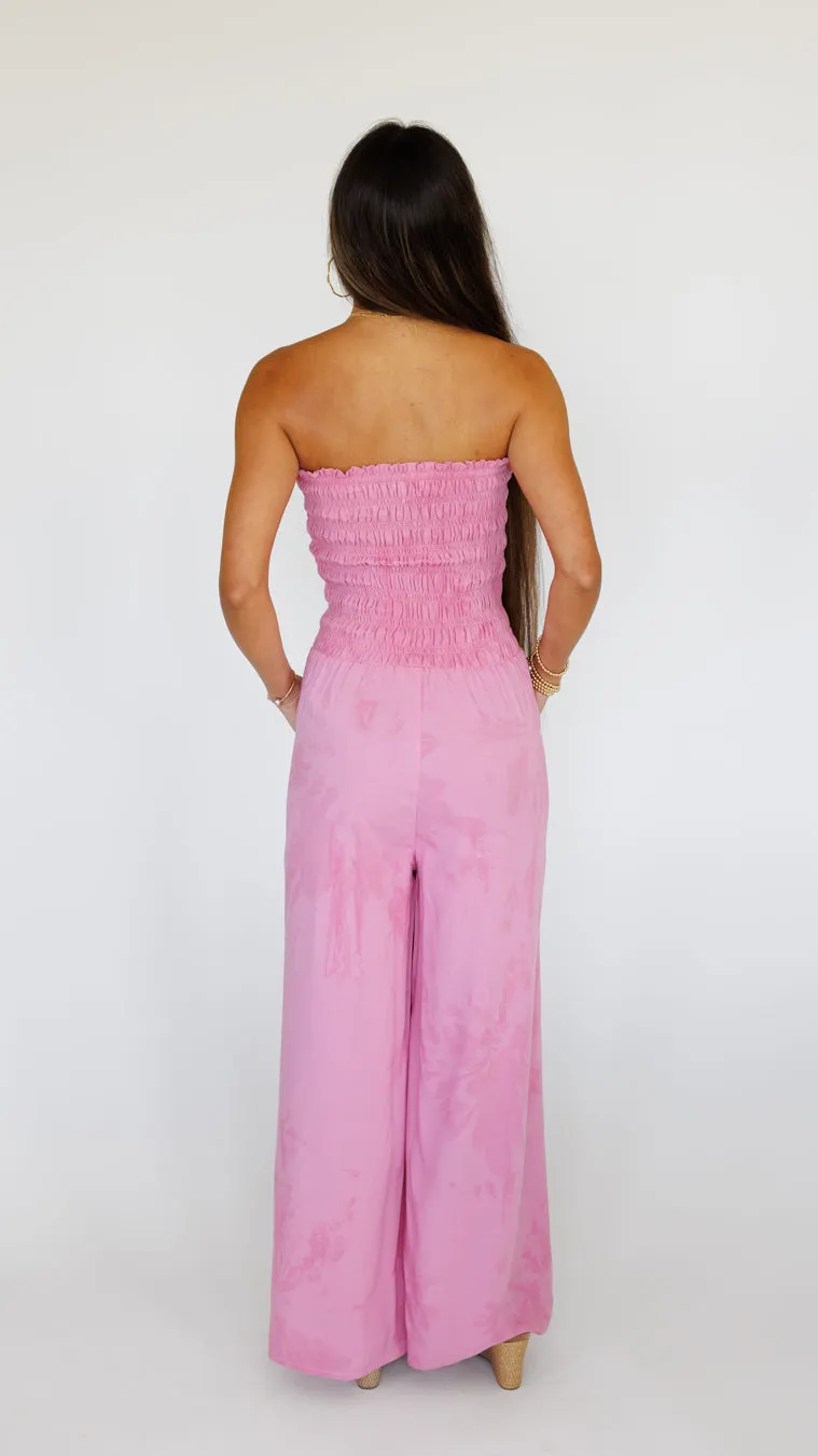 Lawai Jumpsuit / Murky Light Magenta