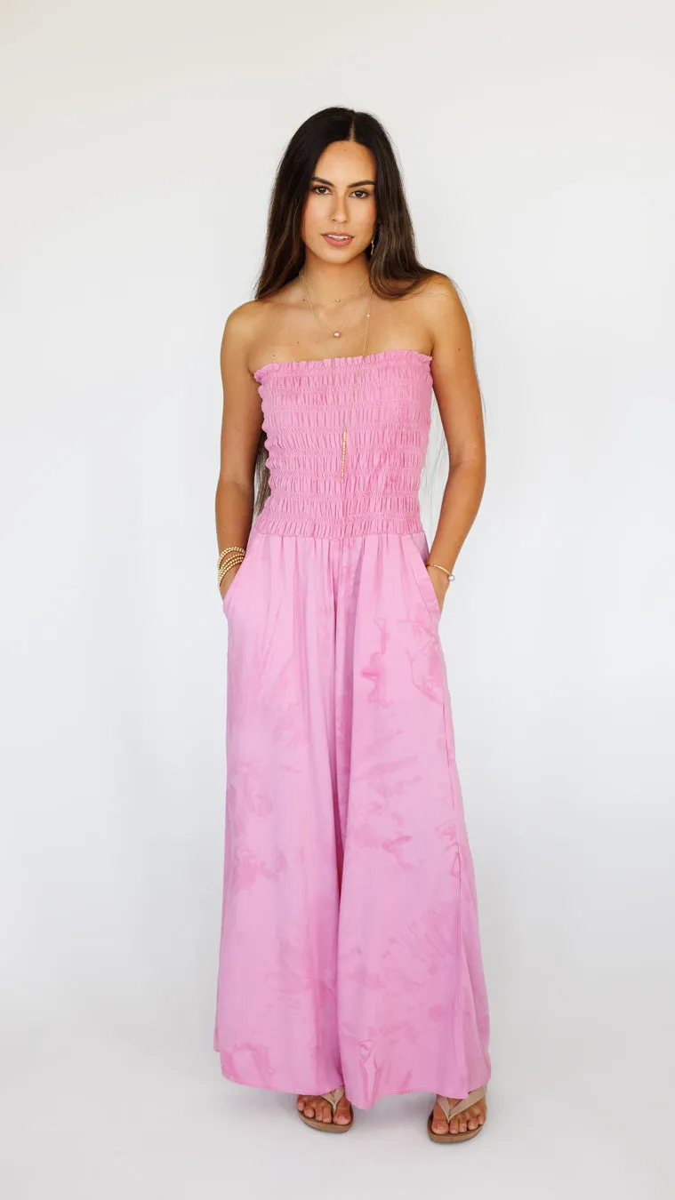 Lawai Jumpsuit / Murky Light Magenta