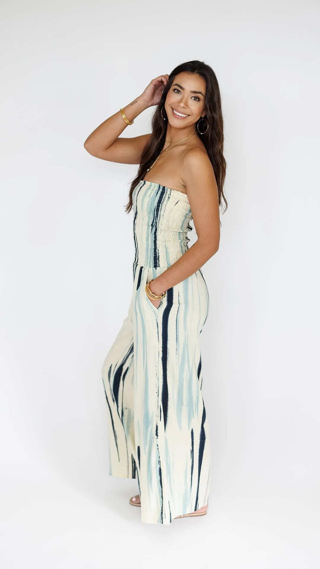 Lawai Jumpsuit / Swell Blue