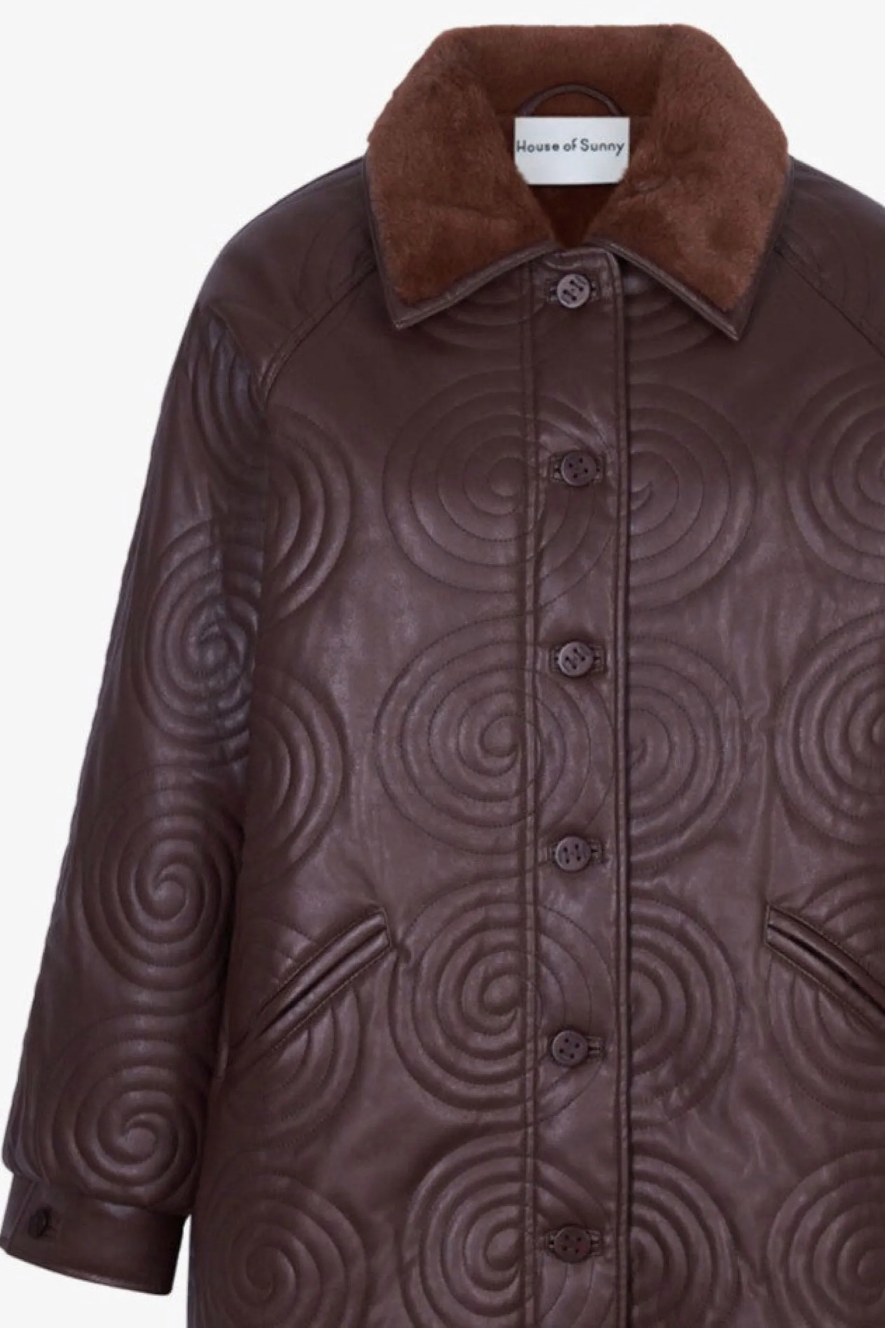 Mahogany Cosmo Overcoat