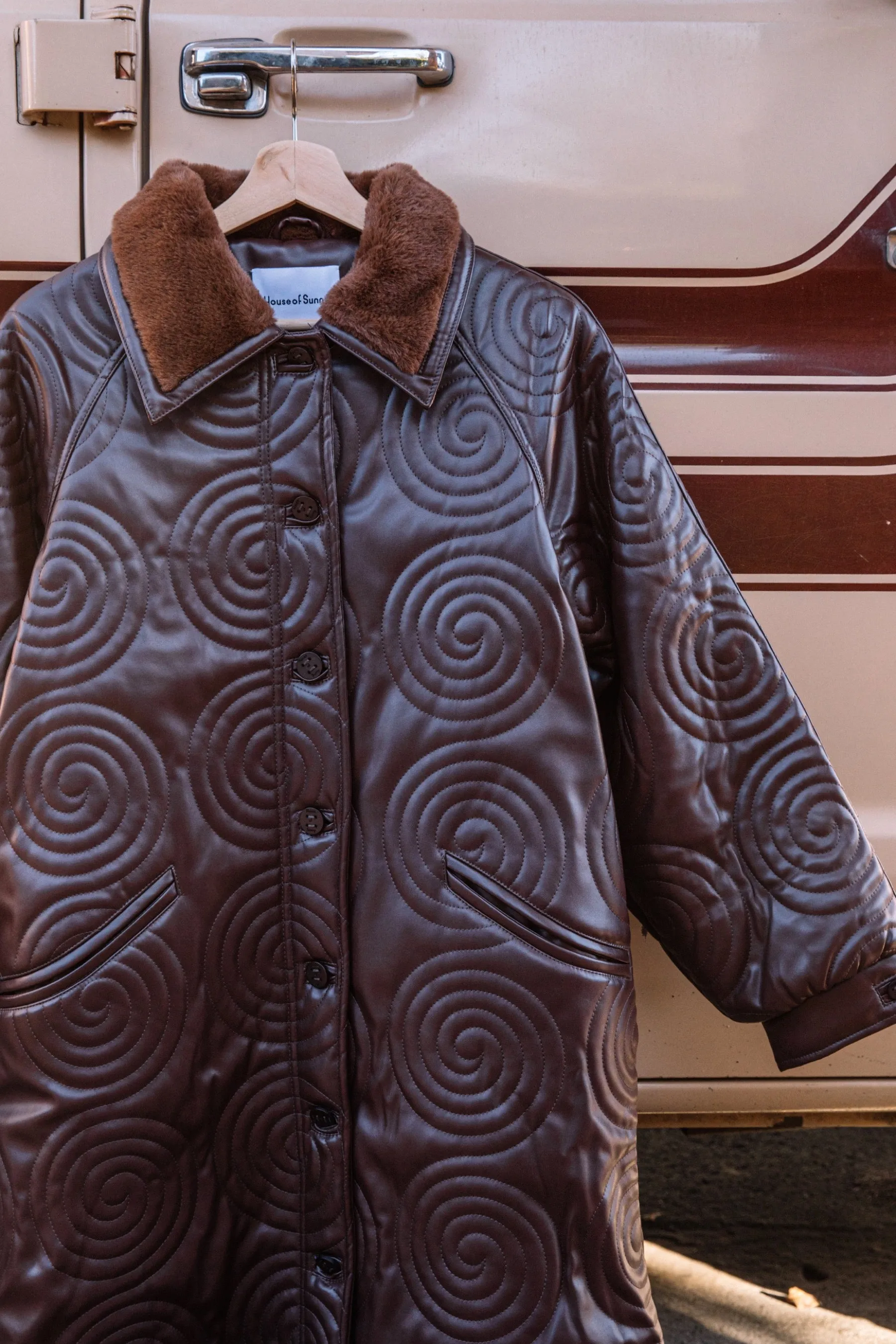 Mahogany Cosmo Overcoat