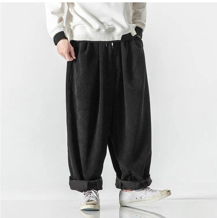New Men's Casual Trousers Streetwear Harem Pants Fashion Woman Long Pants Big Size Loose Male Sweatpants Harajuku Style 5XL