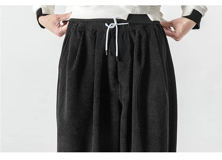 New Men's Casual Trousers Streetwear Harem Pants Fashion Woman Long Pants Big Size Loose Male Sweatpants Harajuku Style 5XL