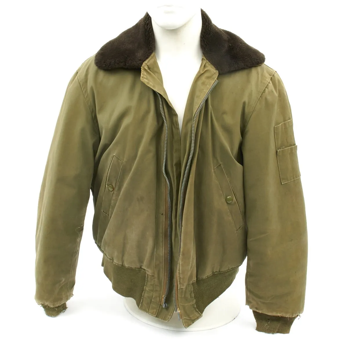 Original U.S. WWII B-29 Bomber Joltin Josie the Pacific Pioneer Painted B-15 Jacket and Navigator Case