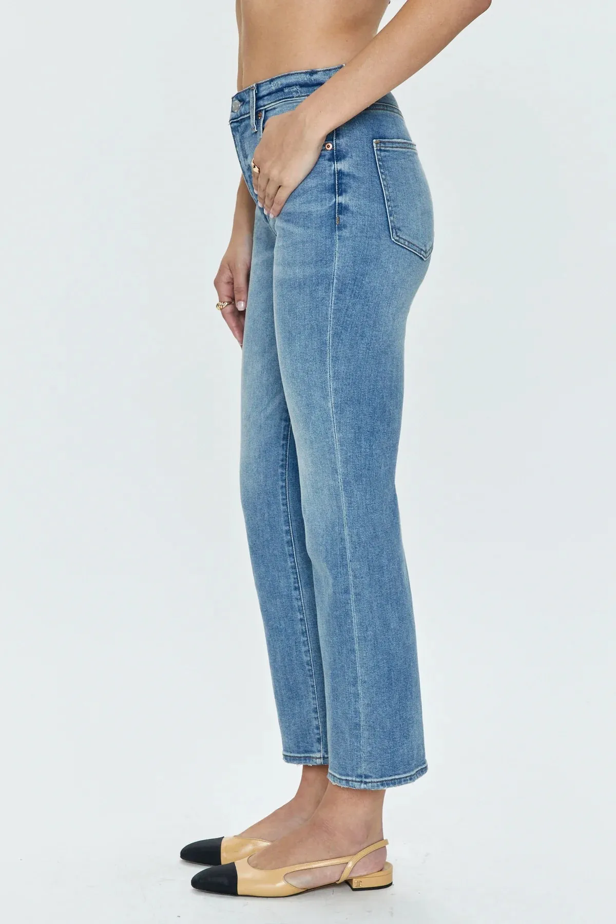 Pistola Lennon High Rise Crop Boot