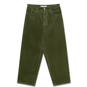 Polar Skate Co. Big Boy Pants Cord Uniform Green