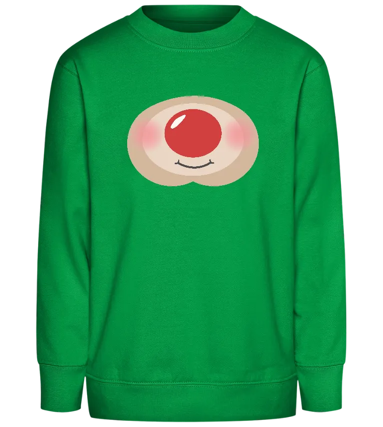 Reindeer Nose Design - Comfort Kids Sweater