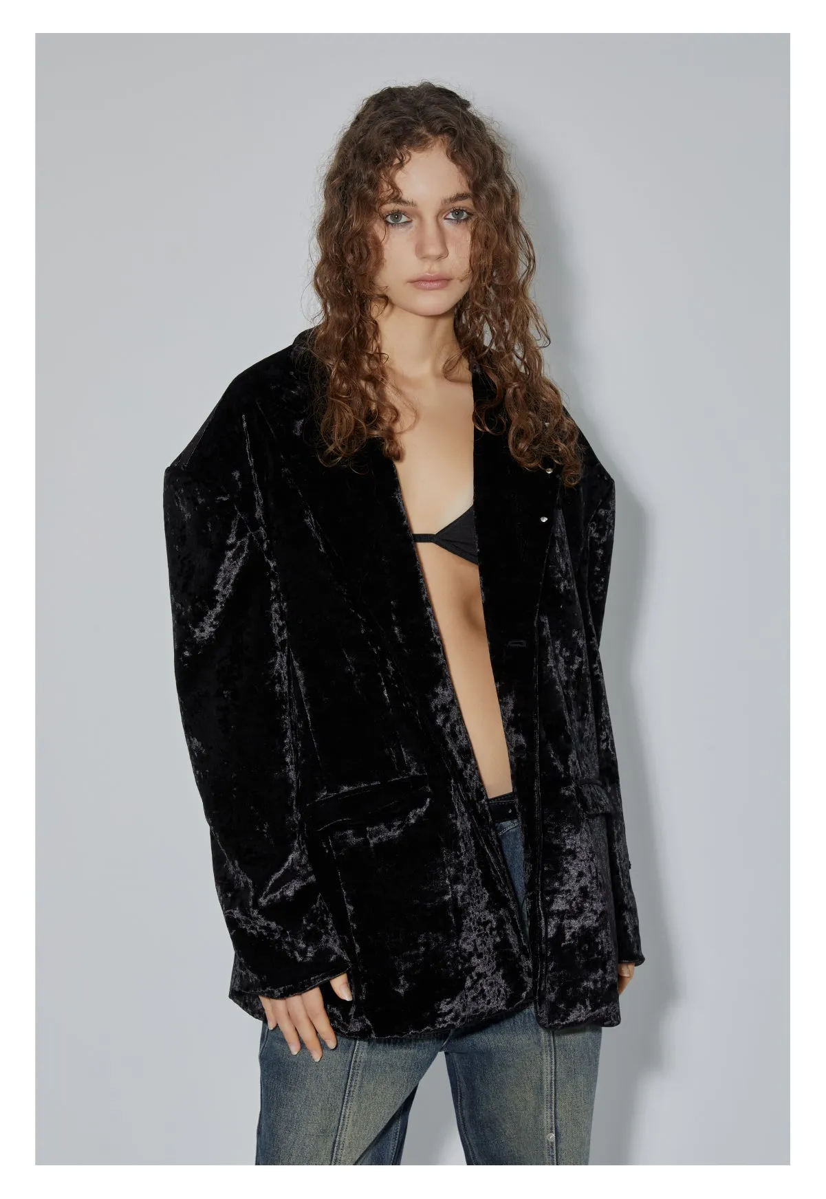 Retro Velvet Jacket