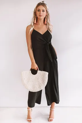 Rooftops and Romance Jumpsuit in Black