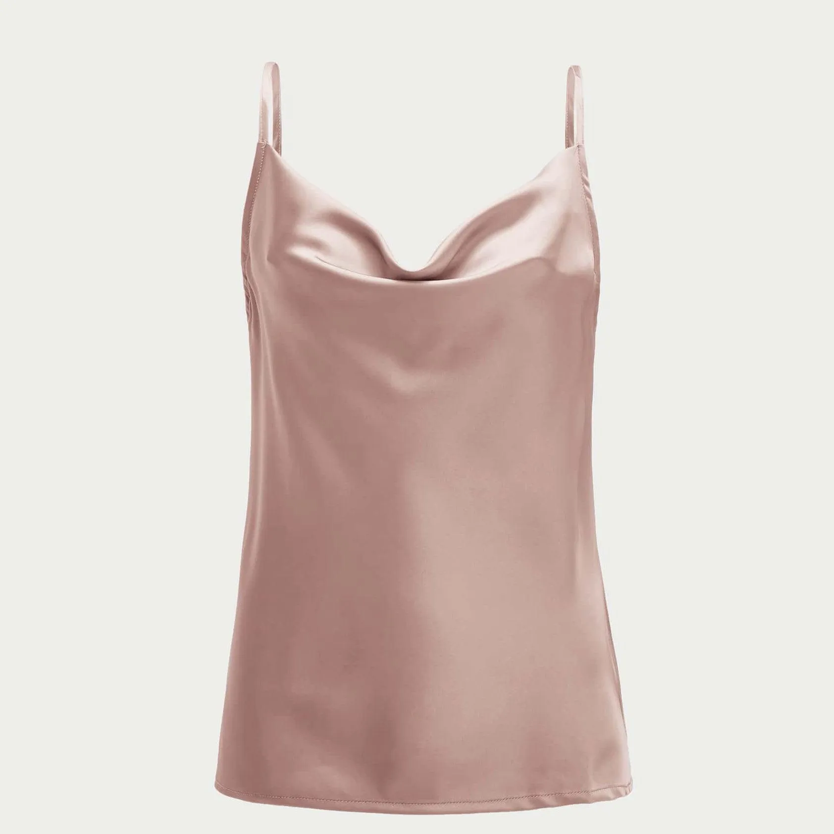 Sexy Swing Collar Silk Camisole 22 MM  Silk Tank Top Sleeveless Silk Vest