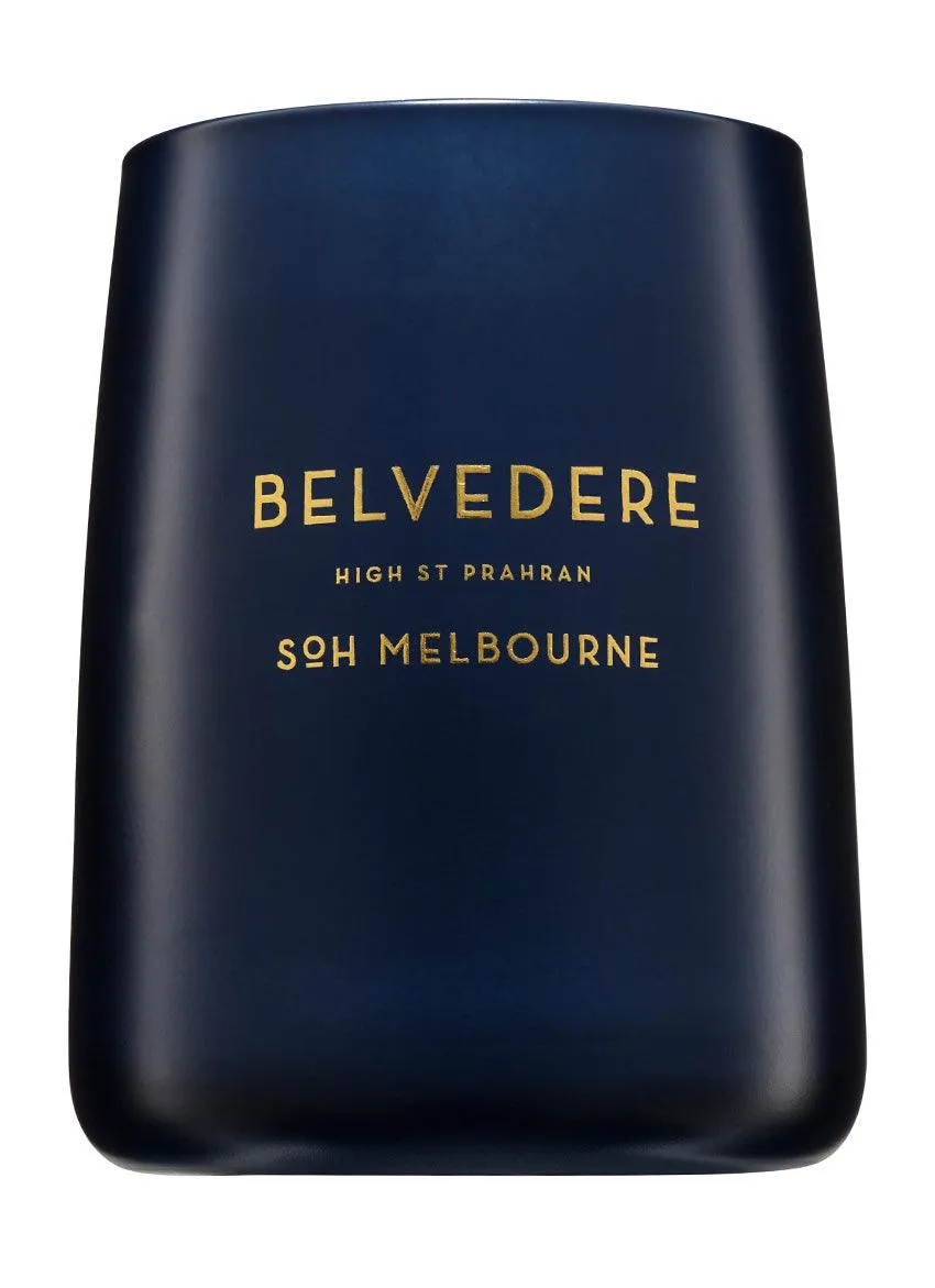 SOH Belvedere Candle | Navy Matte Vessel