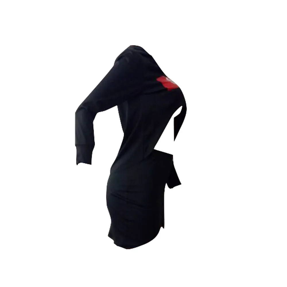 Super Printing Sweater With Cap   Skirt Two Sets #Two Piece #Hooded #Printed