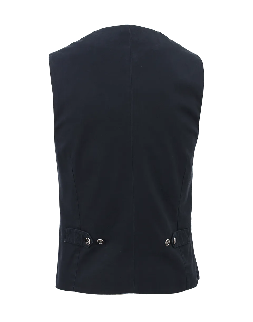 Twill Front Gilet