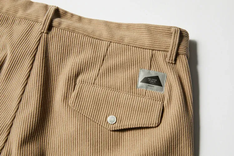 Uka Corduroy Trousers BEIGE