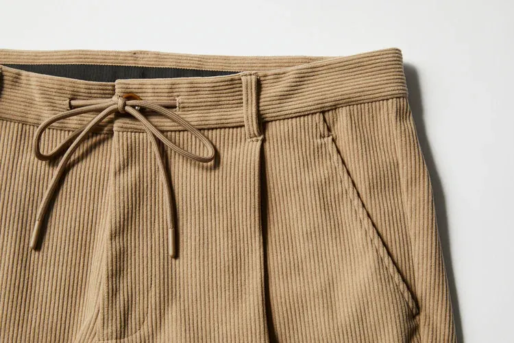 Uka Corduroy Trousers BEIGE
