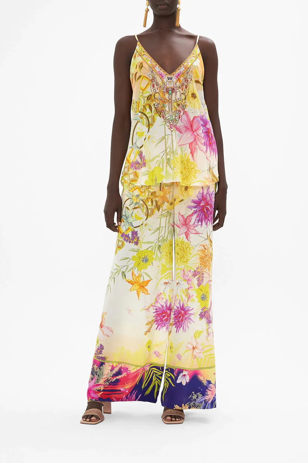 V Neck Cami - How Does Your Garden Grow