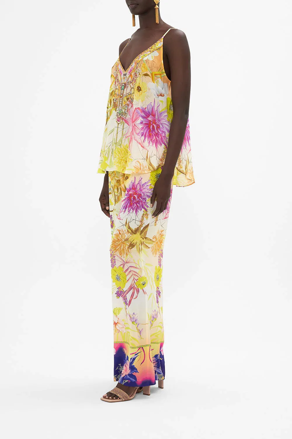 V Neck Cami - How Does Your Garden Grow