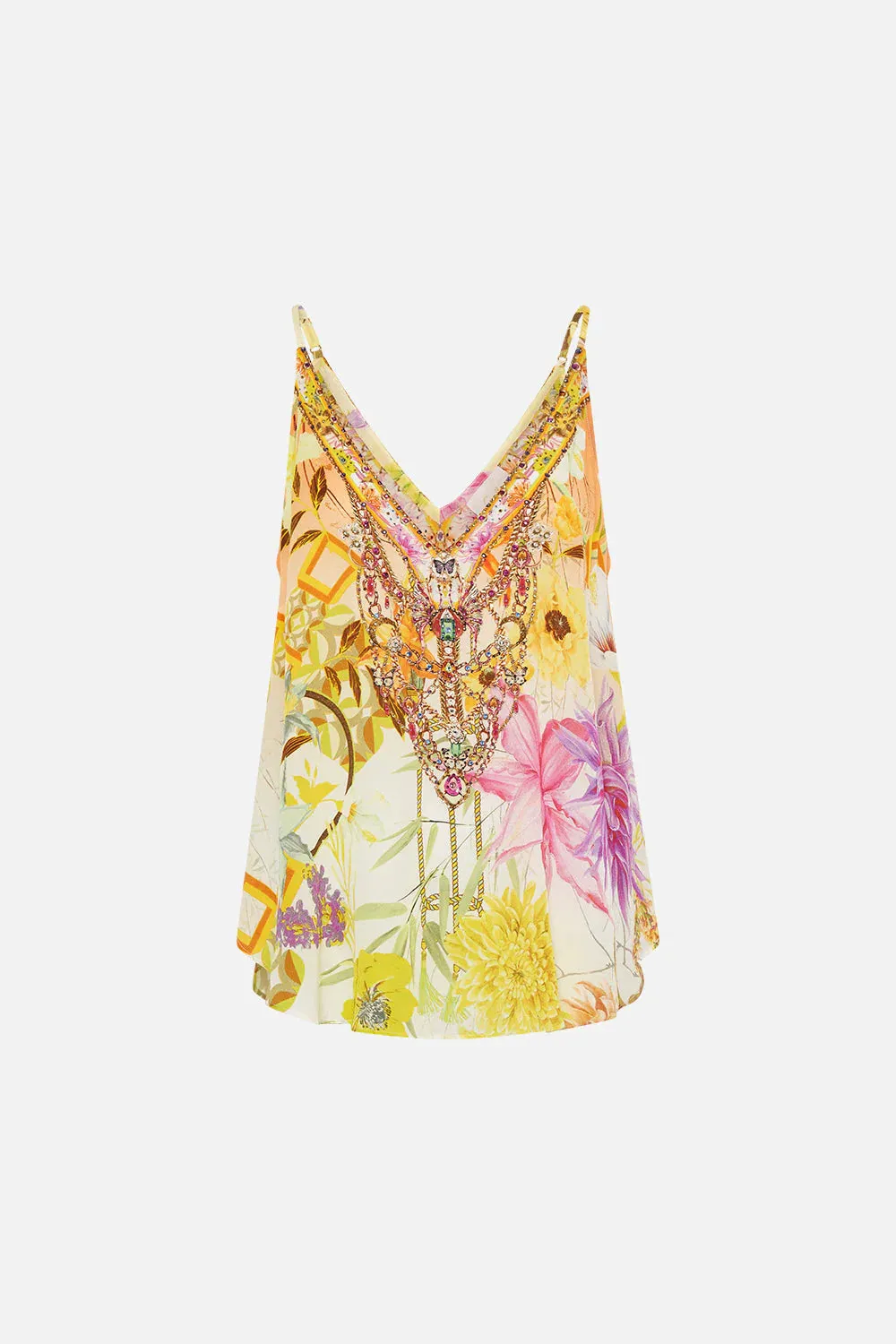 V Neck Cami - How Does Your Garden Grow