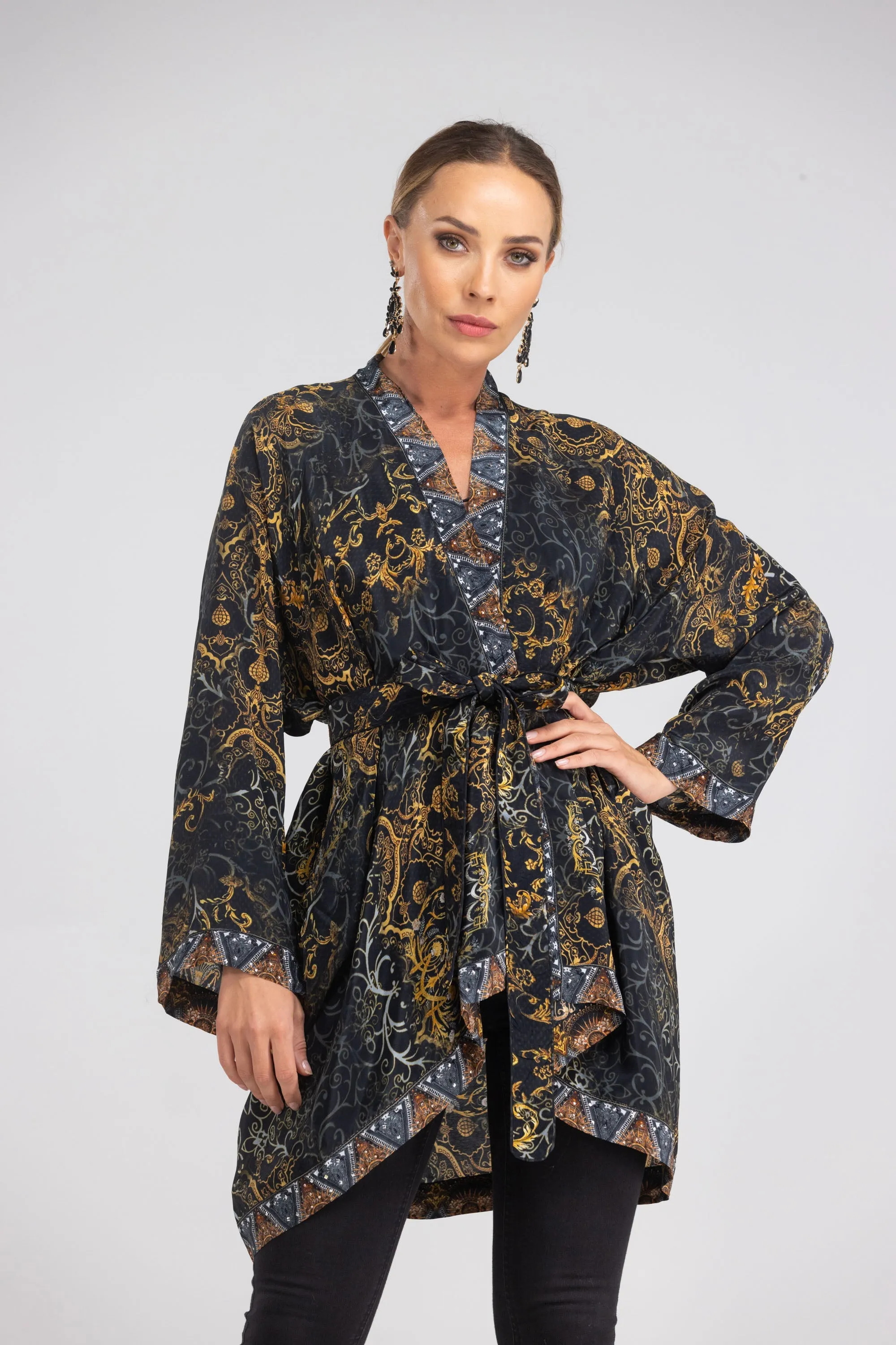 VALLETTA - KIMONO SHRUG (SHORT)