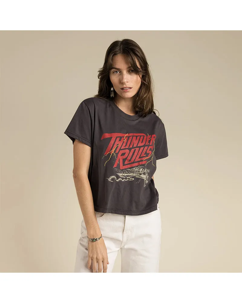 Women's Sendero Thunder Rolls Crop Tee